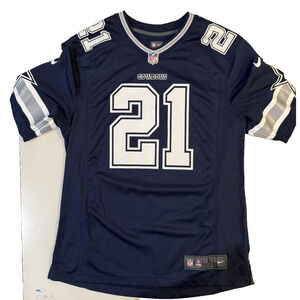 Dallas Cowboys Football Jersey Mens LG NFL Football Nike 21 Ezekiel Elliott